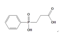 3-Hydroxyphenylphosphinyl-propanoic acid