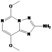 5,8-二甲氧基-[1,2,4]三唑[1,5-c]嘧啶-2-胺