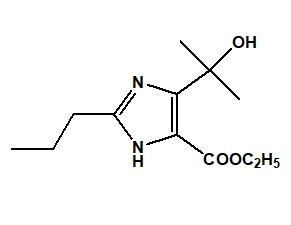 4- (1-hydroxy-1-methylethyl) -2-propyl-1H-Imidazole-5-carboxylic acid ethyl ester